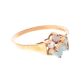 9CT GOLD AND OPAL CLUSTER RING at Ross's Online Art Auctions
